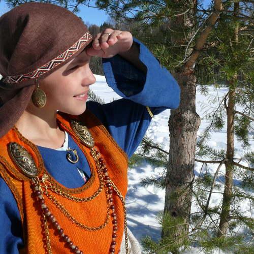 Национальный костюм карелов в 17-18в.