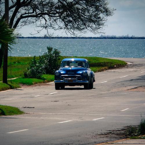 Retro car in Cuba