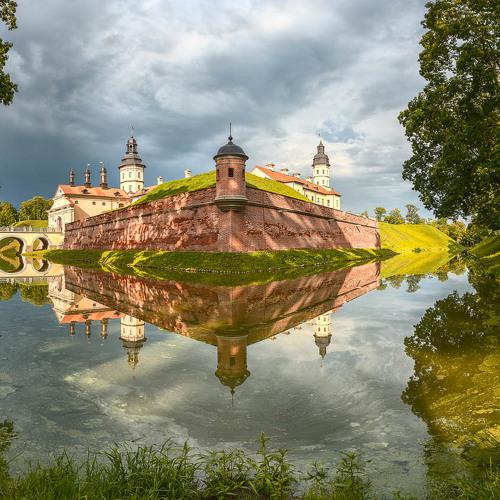 Nesvizh Castle Reflections