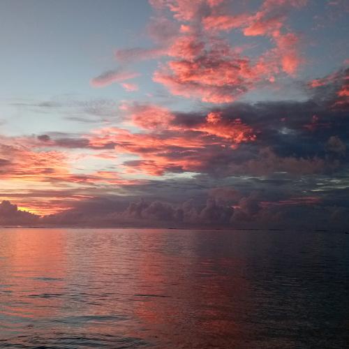 When the Day Sky is fading to Night Sky