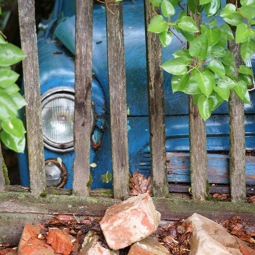 за решеткой