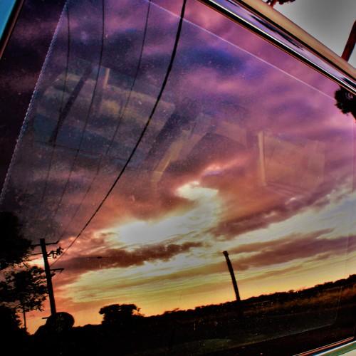 sunset reflections