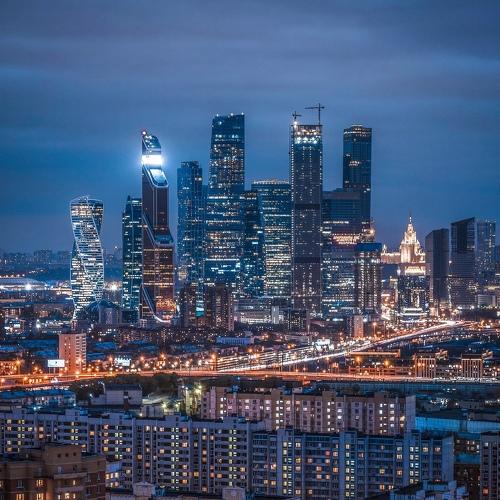 Moscow never sleeps