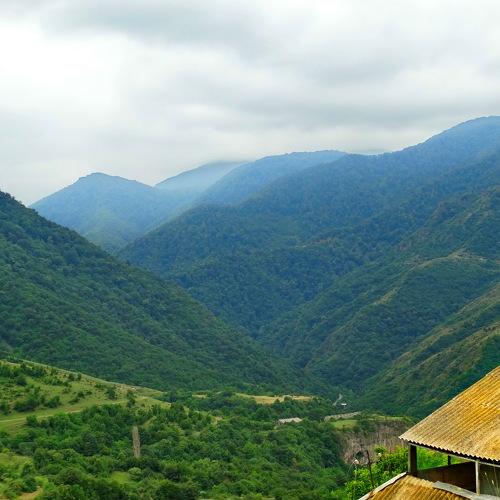 Lori, canyon. Armenia