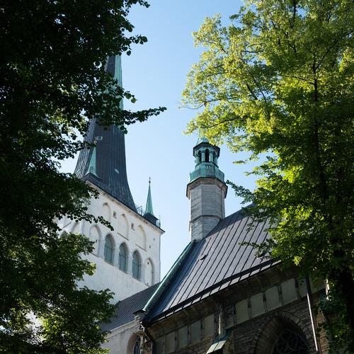 St. Olaf Church, Tallin. Церковь Святого Олафа, Таллин