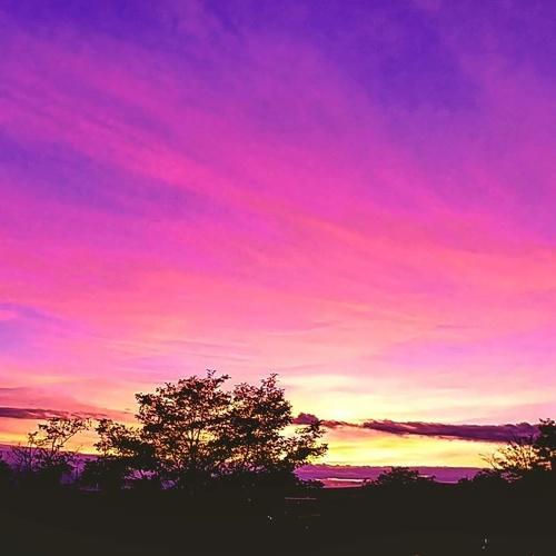 Sunset in Avila, Spain