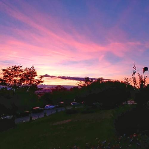 Sunset in Avila, Spain