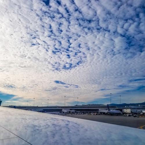 Drawn into the sky