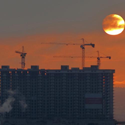 Городской закат