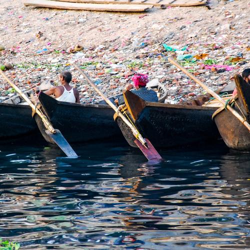 Rest of the boatman on their boats.
