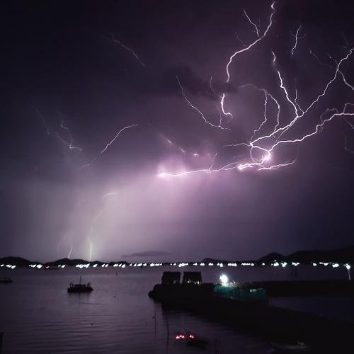 Moment lighting in Phu Yen
