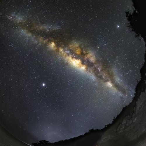 To see the Milky Way