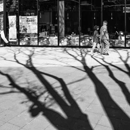 Street life in Osaka