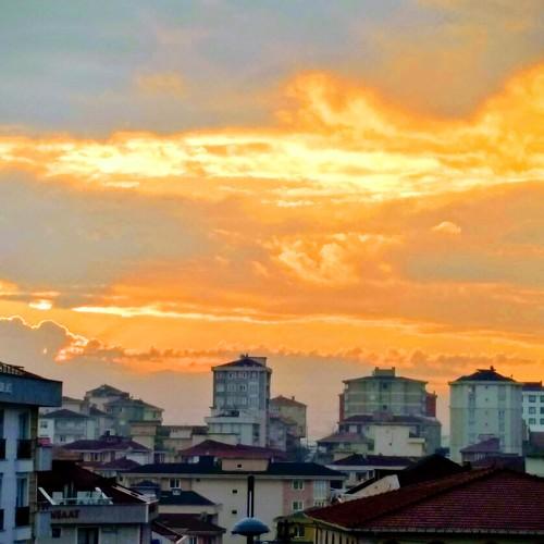 fire in the sky