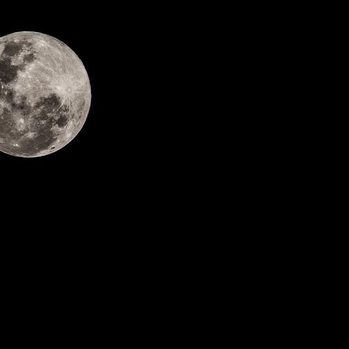 The moon