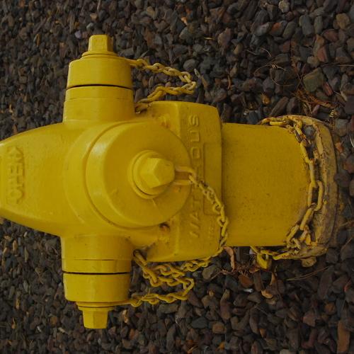 Chained Hydrant