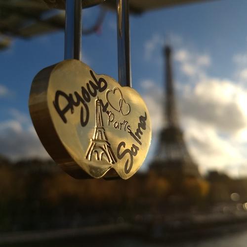 Love padlock