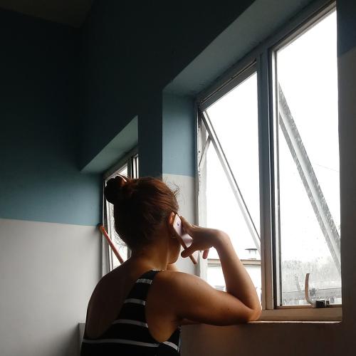the girl at the hospital window