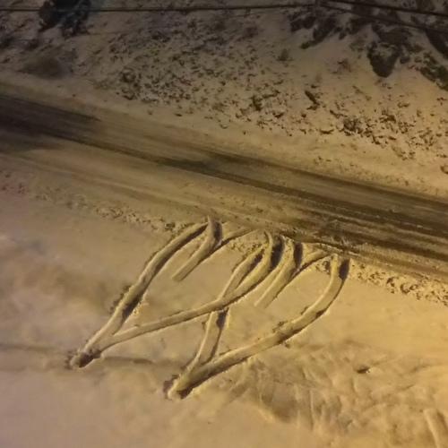 Love in the snowing night