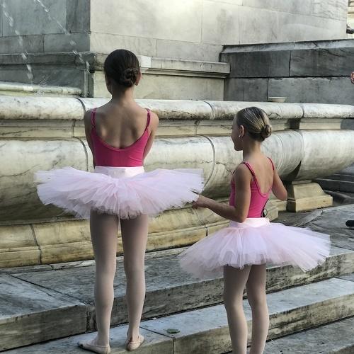 Two pretty ballerinas