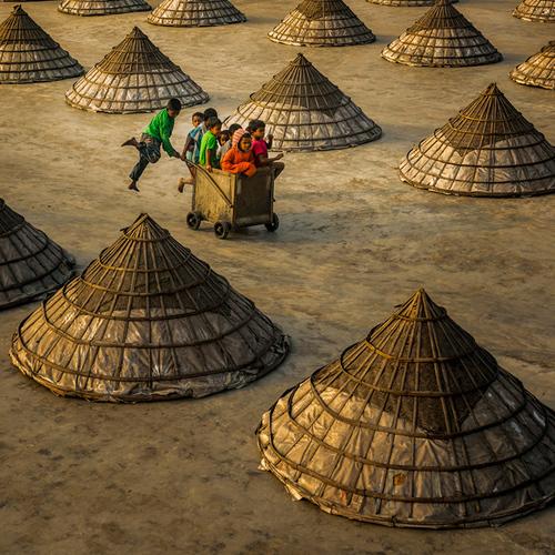 Childhood In Rice Mill