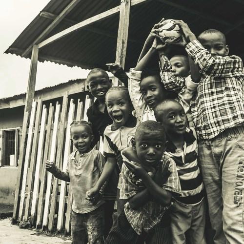 With the Kids in Ikolaba