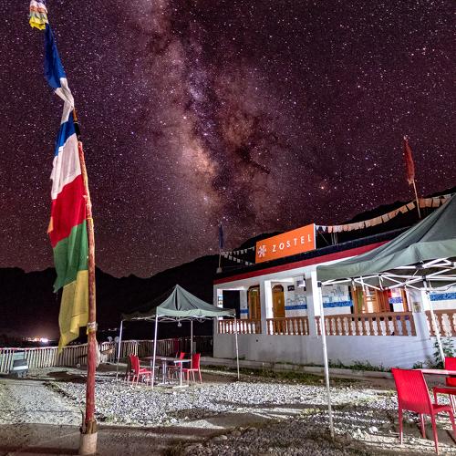 Galaxy behind the Zostel