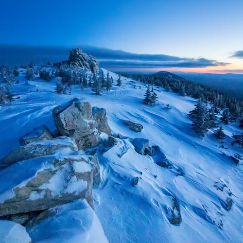 Зюраткуль в сумерках