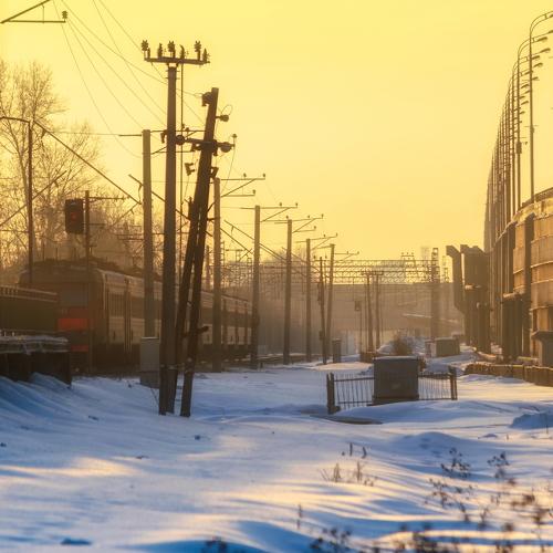 Зимнее утро.