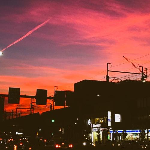 Kyoto sunset