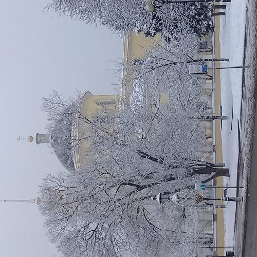 Снежное утро
