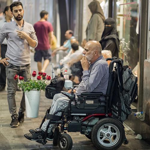 Продавец цветов