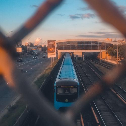 Sound of a train