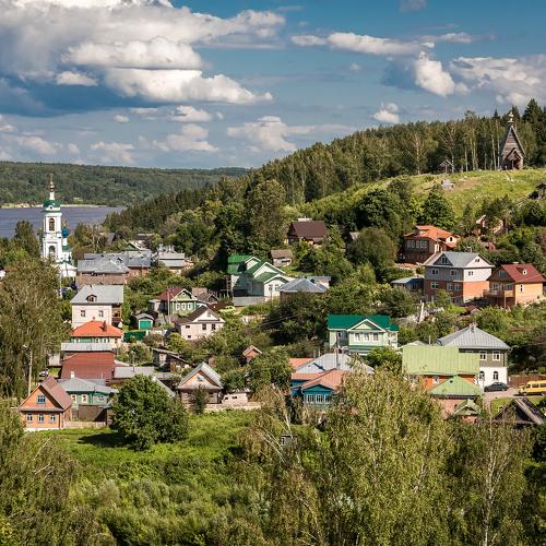 Плёс летним днём