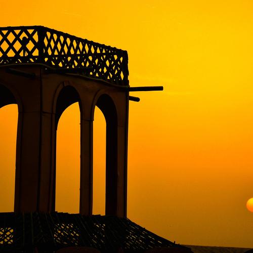 Sunset in Dubai