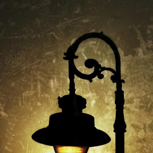 Hanging sun from lamppost