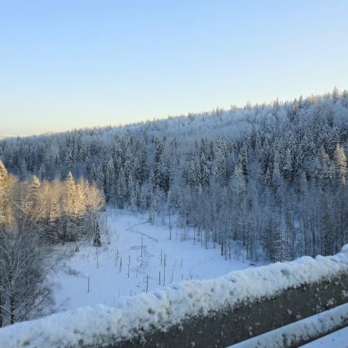 On snow-covered slopes