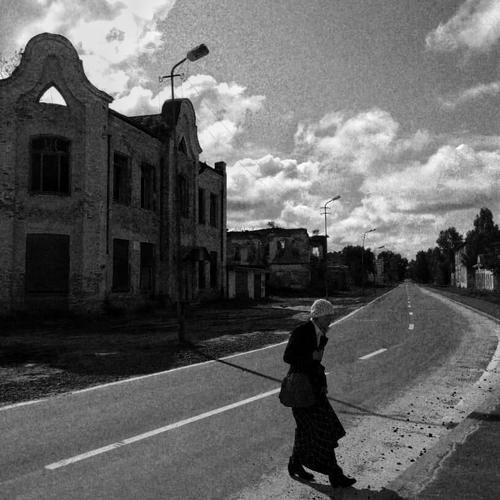 Across the road