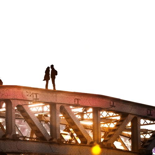 Любовь на Андреевском мосту.
