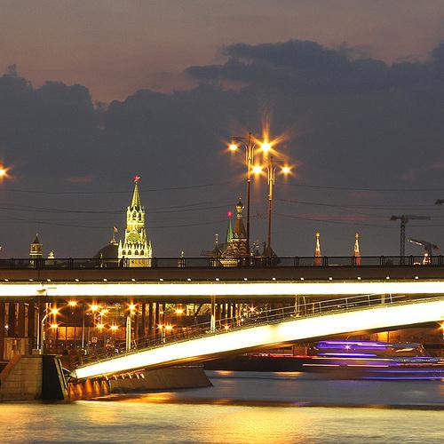 Moscow never sleeps
