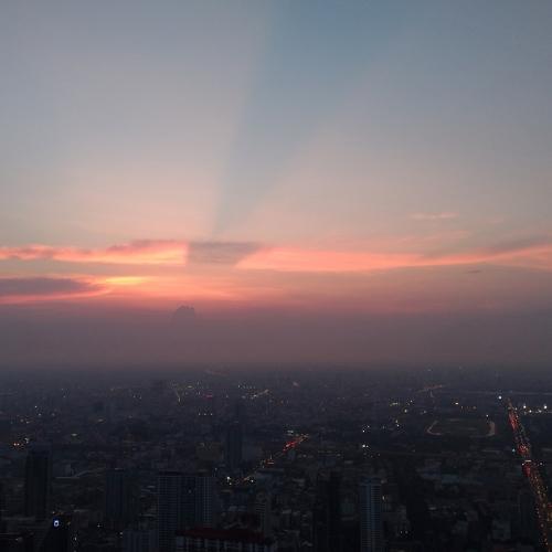 Bangkok sunset