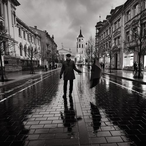 Дождь на проспекте