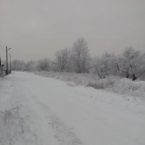 Зима в деревне