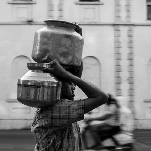 in the Bombay street
