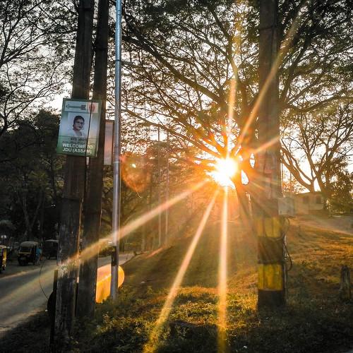Evening Sunset at ONGC Colony, Guwahati