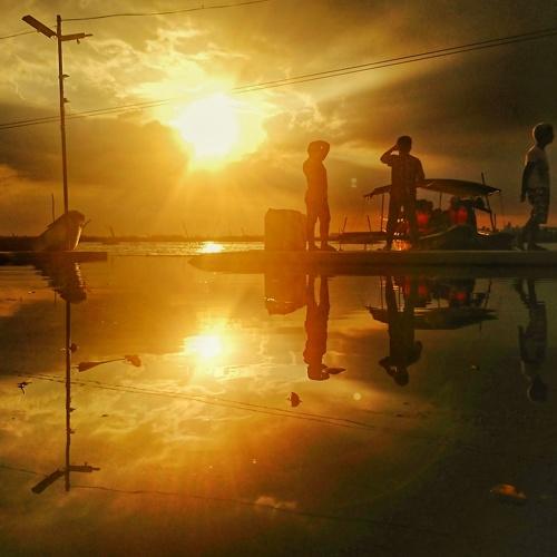 Dimension of Sunset