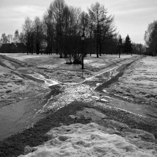 Конец зимы.