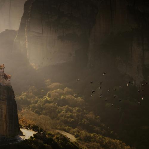Flying over the Rocks