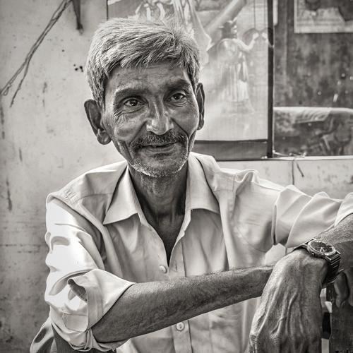 Smile of a cobbler