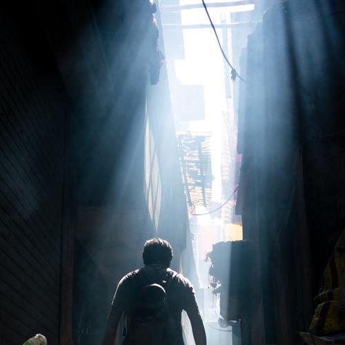 Through the light